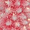 6.5ft. Pre-Lit Flocked Fashion Pink Artificial Christmas Tree, Clear Lights